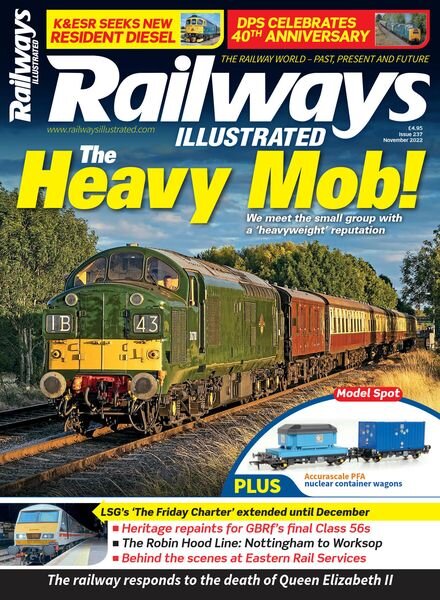 Railways Illustrated – November 2022 Cover