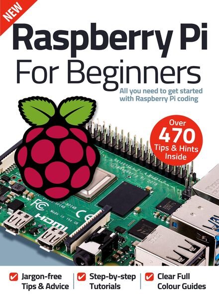 Raspberry Pi For Beginners – October 2022 Cover