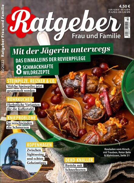 RATGEBER Frau und Familie – September 2022 Cover