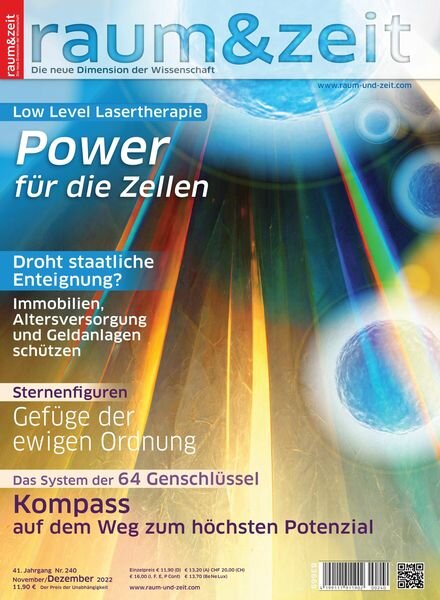 raum&zeit – Oktober 2022 Cover
