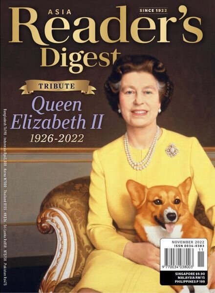 Reader’s Digest Asia – November 2022 Cover