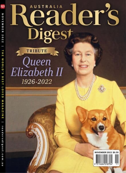 Reader’s Digest Australia & New Zealand – November 2022 Cover