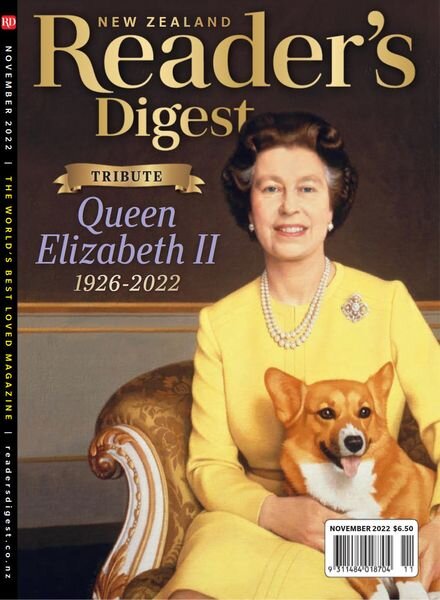 Reader’s Digest New Zealand – November 2022 Cover