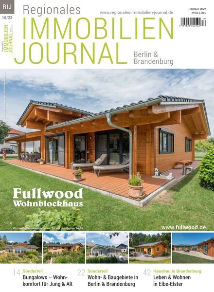 Regionales Immobilien Journal Berlin & Brandenburg – Oktober 2022 Cover