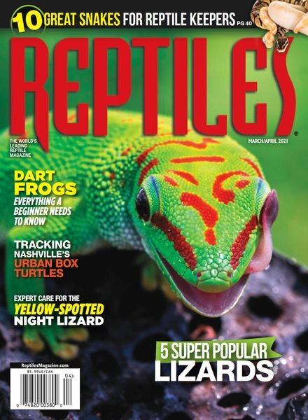 Reptiles – March-April 2021 Cover