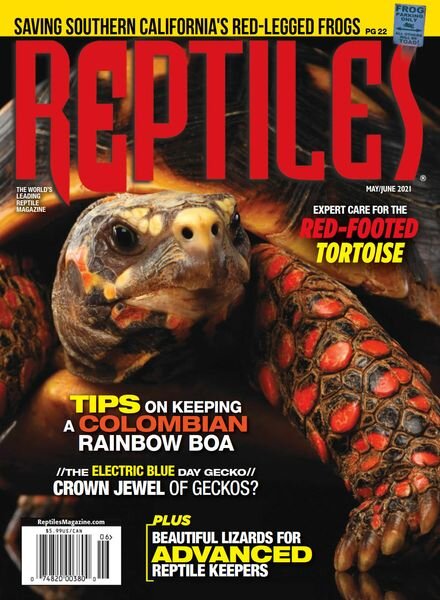 Reptiles – May-June 2021 Cover