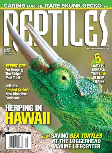 Reptiles – November-December 2021 Cover