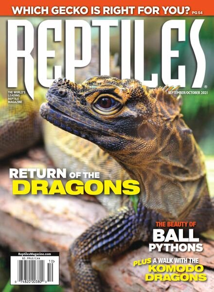 Reptiles – September-October 2021 Cover