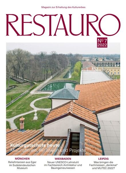 Restauro – November 2022 Cover