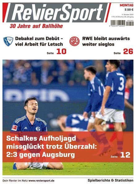 RevierSport – 03 Oktober 2022 Cover