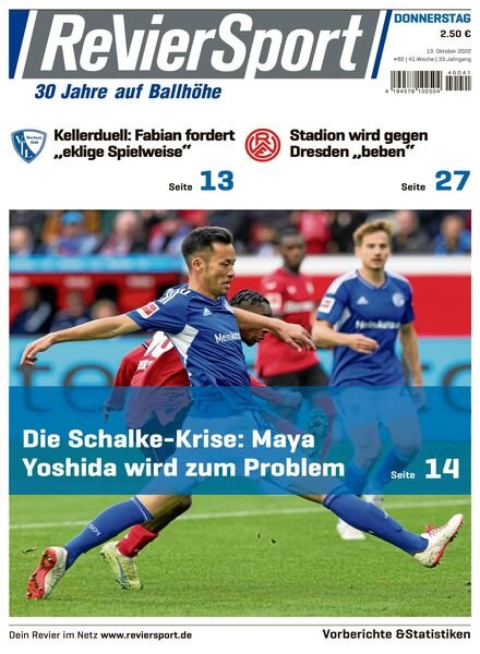 RevierSport – 13 Oktober 2022 Cover