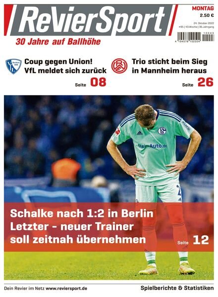 RevierSport – 24 Oktober 2022 Cover