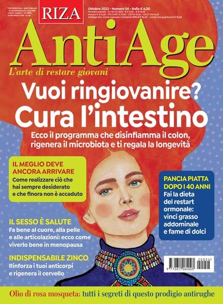 Riza AntiAge – Ottobre 2022 Cover