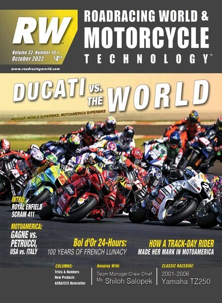 Roadracing World – October 2022 Cover