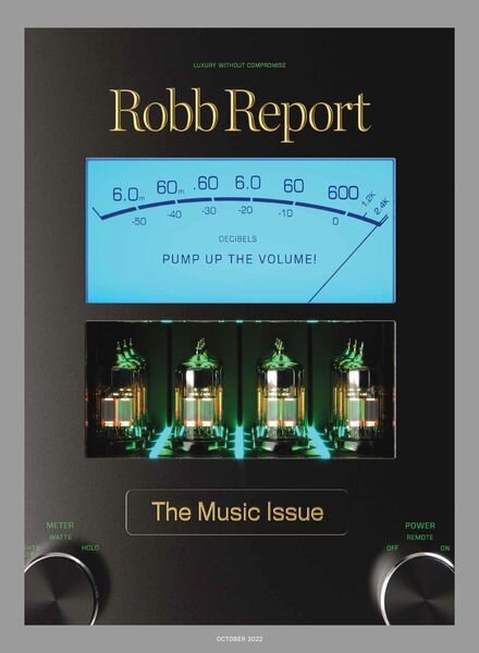 Robb Report USA – October 2022 Cover