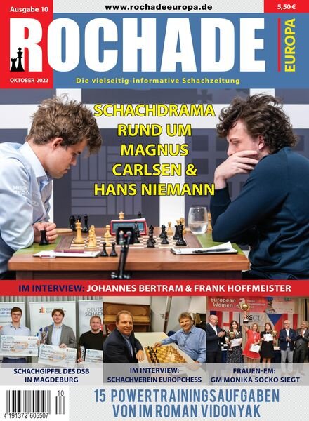 Rochade Europa – 30 September 2022 Cover