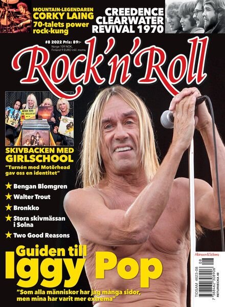 Rock’n’Roll Magazine Sverige – oktober 2022 Cover