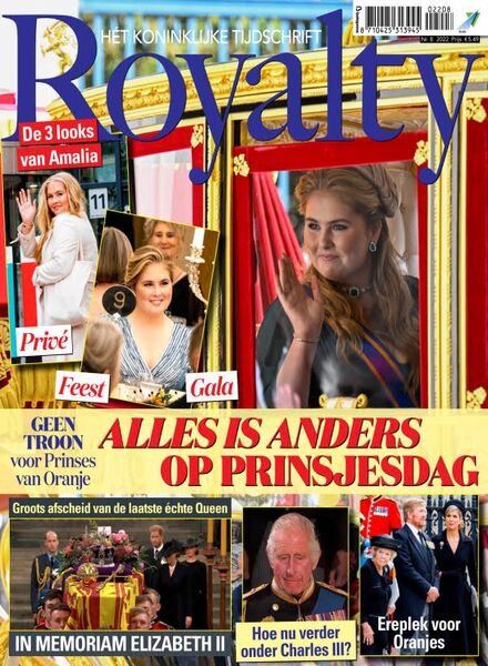 Royalty – september 2022 Cover