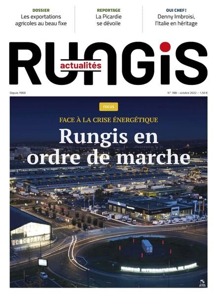 Rungis Actualites – Octobre 2022 Cover
