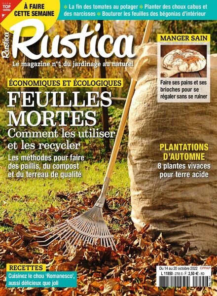 Rustica – 14 octobre 2022 Cover