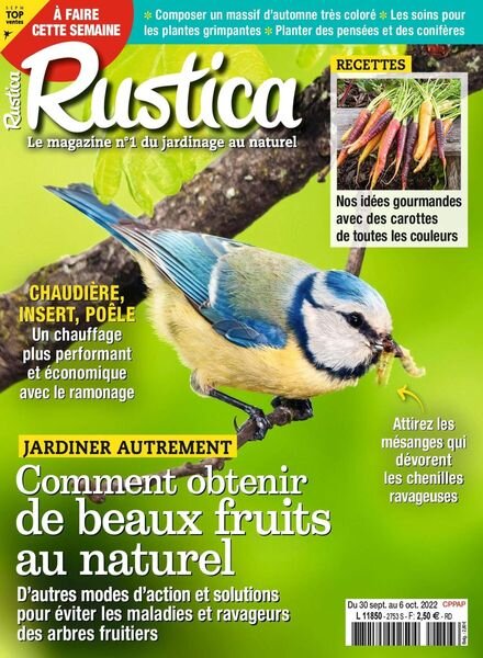 Rustica – 30 septembre 2022 Cover