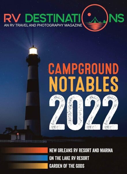 RV Destinations Magazine – September 2022 Cover
