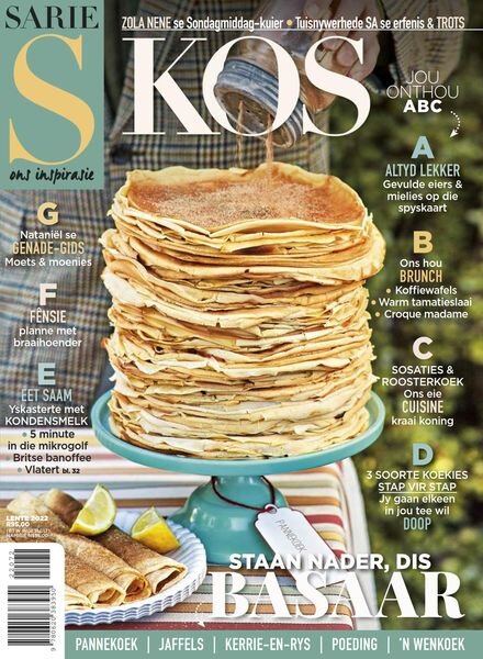 Sarie Kos – Oktober 2022 Cover