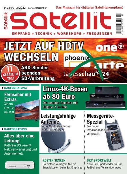 Satellit – Oktober 2022 Cover