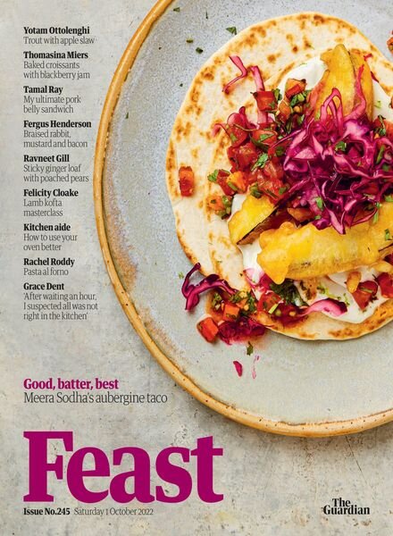 Saturday Guardian – Feast – 01 October 2022 Cover