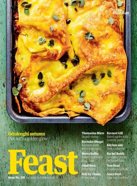 Saturday Guardian – Feast – 22 October 2022 Cover