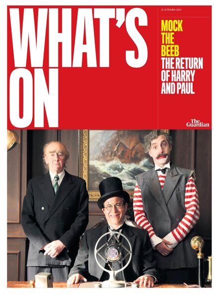 Saturday Guardian – What’s On – 15 October 2022 Cover