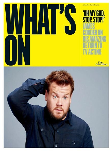 Saturday Guardian – What’s On – 29 October 2022 Cover