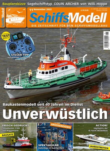 SchiffsModell – November 2022 Cover