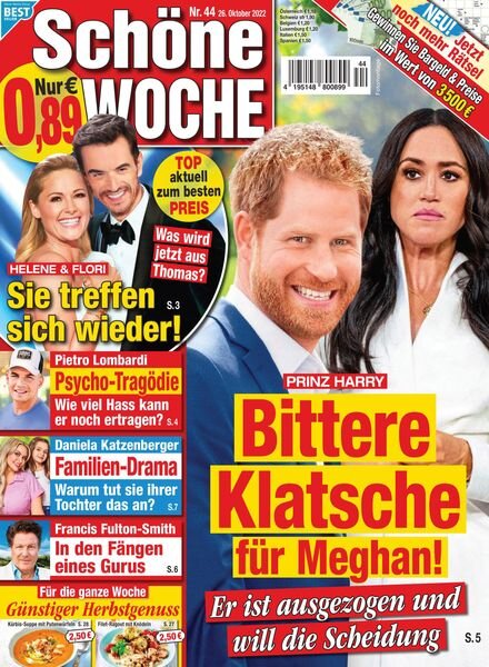 Schone Woche – 26 Oktober 2022 Cover