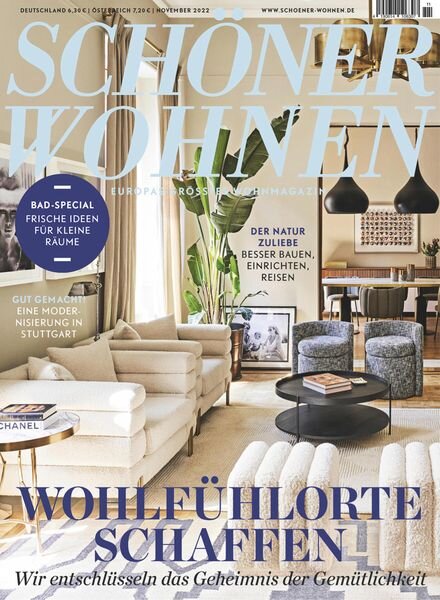 Schoner Wohnen – November 2022 Cover