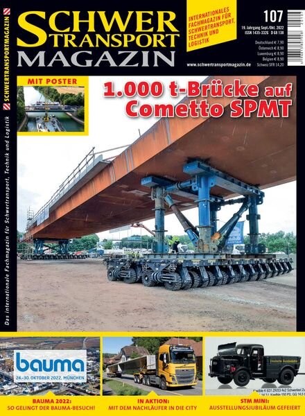 Schwertransportmagazin – September-Oktober 2022 Cover