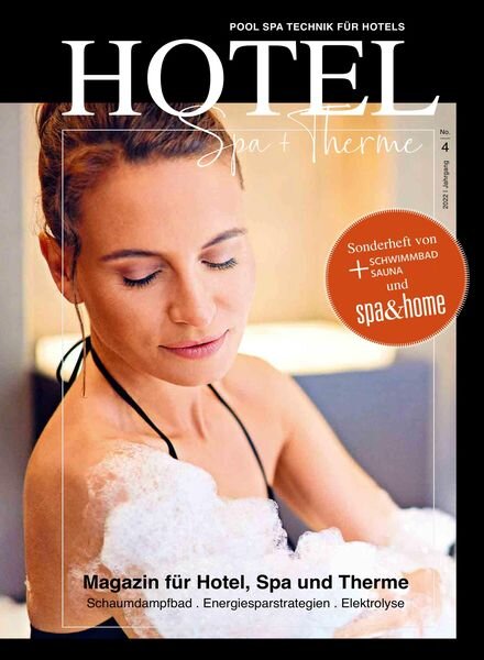 Schwimmbad + Sauna – September 2022 Cover
