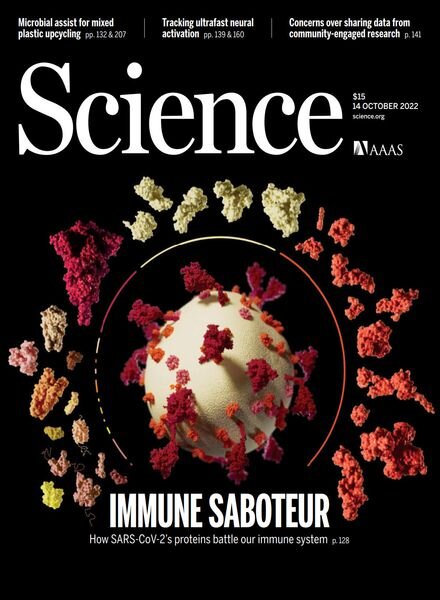 Science – 14 October 2022 Cover