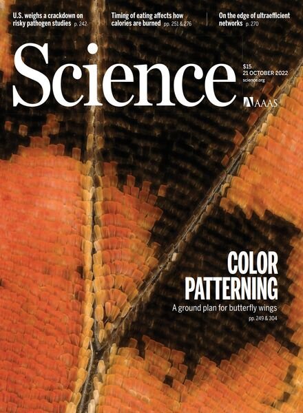 Science – 21 October 2022 Cover
