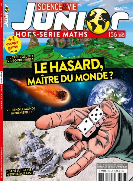 Science & Vie Junior – Hors-Serie – Novembre 2022 Cover