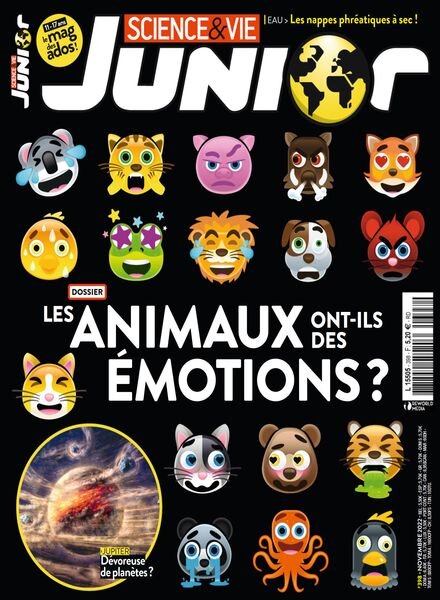Science & Vie Junior – novembre 2022 Cover