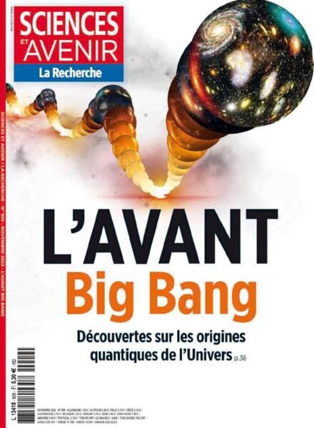 Sciences et Avenir – Novembre 2022 Cover