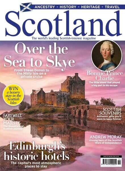 Scotland Magazine – November 2022 Cover