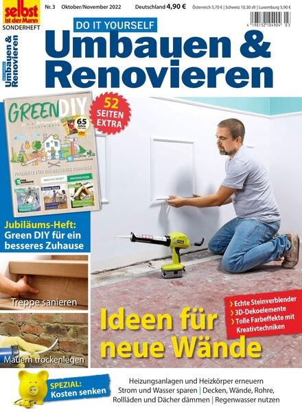 selbst ist der Mann – 14 Oktober 2022 Cover