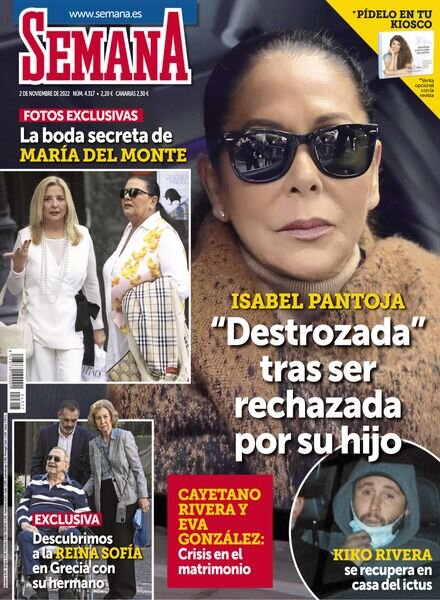 Semana Espana – 02 noviembre 2022 Cover