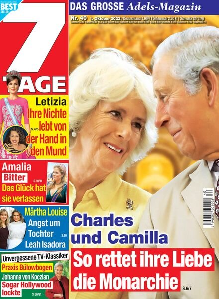 Sieben Tage – Oktober 2022 Cover