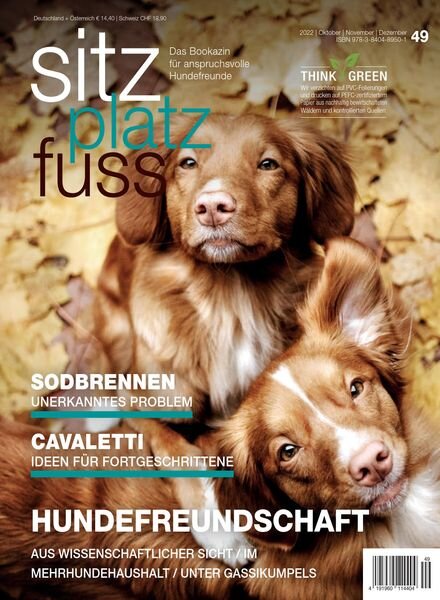SitzPlatzFuss – Oktober-Dezember 2022 Cover