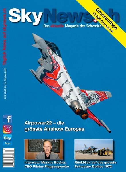 SkyNews.ch – Oktober 2022 Cover