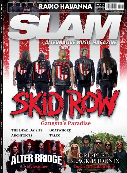 SLAM Alternative Music Magazine – November 2022 Cover