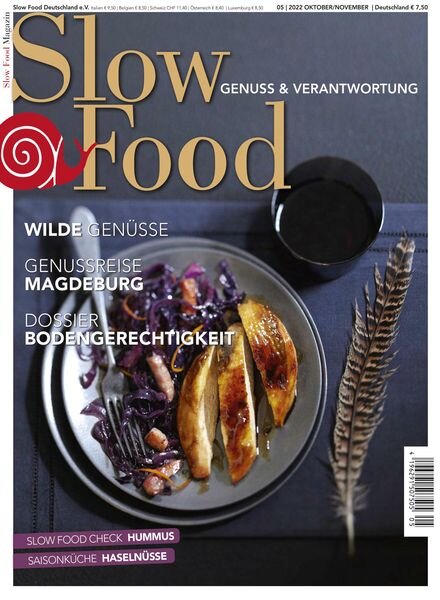 Slow Food Magazin – September 2022 Cover